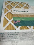Lot Of Filterbuy 14X20X1 Pleated Air Hvac Furnace Merv 11 Gold. Fixed Price $22.22.