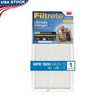 Hvac Air Filter Mpr 1900 Merv 13 Allergen Reduction Allergy Friendly Us. Fixed Price $38.75.