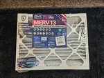 (qty 2) Trufilter 16X20X4 Merv 13 Slim Fit Hvac Air Allergy Protection. Fixed Price $55.82.
