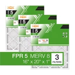 (3-PACK) 16X20X1 Filter Standard Pleated Furnace Filtro De Aire Plisados. Fixed Price $20.99.