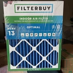 Filterbuy Merv 13 Air Filters 16X20X2. Fixed Price $25.00.