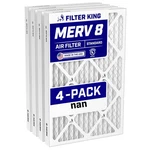 Filter King 12 X Air 4-PACK Merv 8 Actual Size .75". Fixed Price $33.60.