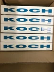 Koch 102-700-031 Merv Std. Capacity XL8 Pleated Panel Ext. Surface 24"X24"X4". Fixed Price $44.99.