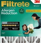 Filtrete WMTDP01-4DC-2 Allergen Reduction Deep Pleat Filter, 16" X 25" 4" Pk. Fixed Price $50.00.