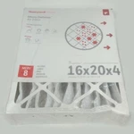 Honeywell Home 16X20X4 Pleated Air Filter Fpr Merv 8 Up To 12 Mon. L/m Particles. Fixed Price $21.95.