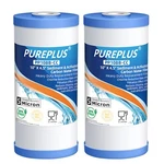 Micron 10" 4.5" Whole House Sediment And Carbon Water Filter Fit Ge Fxhtc. Fixed Price $29.44.