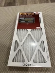 Filtrete 12X24X1 Furnace Air Filter Mpr 1000 Micro Allergen Defense 2-PACK. Fixed Price $38.00.