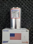Amrad USA2217 Round Run Capacitor 50 Uf Mfd 370 / 440 Volt Made In. Fixed Price $32.79.