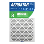 14X24X1 Aerostar Air Filter - Actual Size: 13 3/4" 23. Fixed Price $40.00.