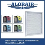 Alorair MERV-8 Filter For Storm Slgr 850/850X & Dehumidifiers 3 Pack. Fixed Price $79.90.