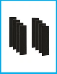 Carbon Activated Pre-filter 8-PACK For Use With FLT4825 Hepa.... Fixed Price $12.17.