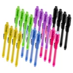 Invisible Ink Pen Marker Secret Spy Message Writer 24 Pcs With Uv Light Fun A.... Fixed Price $39.12.