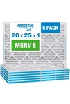 6PK 20X25X1 Air Filter Merv 8 (for Allergies, Dust, Lint, Mold & Pet Dander. Fixed Price $43.99.