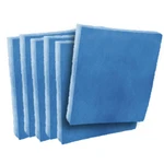 (6 Pack) Blue/white Polyester Air Filter Pads 1" - Choose Size. Fixed Price $29.54.