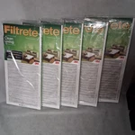3M Filtrete Clean Living Air Filters 14X30X1 (5-NEW Package) 600-MPR MERV-7. Fixed Price $42.95.