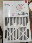 Honeywell Home 16X25X4 Pleated Furnace Air Filter Fpr 8 Merv 2-PACK. Fixed Price $55.00.