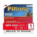Allrgn Air Fltr 25X25X1. Fixed Price $83.05.