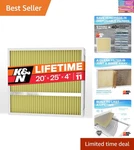 20X25X4 Hvac Furnace Air Filter, Lasts Lifetime, Washable, Merv 11, The Las.... Fixed Price $203.89.