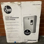 Rheem RTEX-18 Tankless Electric Water Heater 18KW. Fixed Price $199.95.