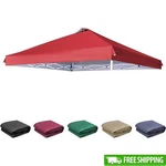 Durable Canopy Replacement Cover Heavy Duty Uv Protection Air Vents 12X12 Frame. Fixed Price $106.38.