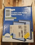 Isingo H13 True Hepa Air Filter Replacement Pack MK04 MG04JH Purifier 2. Fixed Price $19.99.