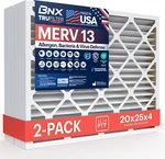 20X25X4 Merv 13 Air Filter (2-PACK) Slim Fit, 19.5'' 24.5'' 3.63'', Health &. Fixed Price $85.12.