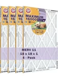 Arm & Hammer Max Allergen Odor Reduction 18X18X1 Air And Furnace Filter, 4 Pack. Fixed Price $50.00.