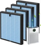 4-PACK Filters For Ecoself HAP603WF Purifier Blue. Fixed Price $66.81.