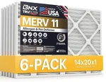 Bnx Trufilter 14X20X1 Allergen /pet Defense Air Merv 11 (6-PACK). Fixed Price $32.94.