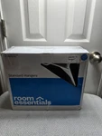 Room Essentials 49 Pack Standard Notched Hangers White, New Open Box (m. Fixed Price $18.00.