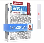 Ubeesize Reusable 14X20X1 Air FILTER(6-PACK),UPGRADE Ac/hvac/furnace Filter,merv. Fixed Price $29.99.
