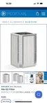 Genuine Medify Air True Hepa H13 Replacement Filter MA-50-V3.0-R1 *new. Fixed Price $35.00.