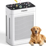 Mooka Home Air Purifier Large Room Filters For Allergies Smoke Pet Odor Dust. Fixed Price $26.99.