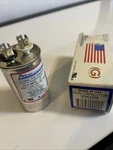Amrad Round Run Capacitor 15 Mfd 370/440 Vac USA2209. Fixed Price $14.49.
