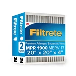 Filtrete 20X20X4 Furnace Air Filter, Merv 13, Mpr 1900, Premium Allergen, .... Fixed Price $94.52.