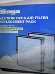 Hc Isingo H13 True Hepa Air Filter Replacement MK04 MG04JH PURIFIER-2 Pack. Fixed Price $19.54.