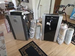 Whynter Portable Air Conditioner ARC-143MX And ARC-14S Btu 14000 With Hoses. Fixed Price $459.00.