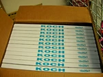 Koch 16" X 25" 1" Pleated Air Filters Hvac Furnace (merv 8) 102-700-007 Nib. Fixed Price $37.50.