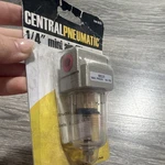 Central Pneumatic 68225 1/4 In Air Filter Assembly 40 Micron 145 Psi Manual. Fixed Price $29.95.