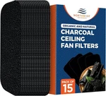 Ceiling Fan Filters - Charcoal For Blades 15 Pack. Fixed Price $15.99.