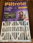New Lot Of 4 Filtrete 1550 Air Filters 16 X25 Ultra Allergen 12 Month Sealed. Fixed Price $85.00.
