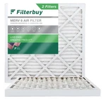 2PACK Filterbuy 16X16X2 Pleated Air Filters Replacement Hvac Furnace Merv 8. Fixed Price $28.00.