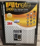 3M Filtrete 2400 Mpr Elite Allergen Extra (16" 20" 1") Electrostatic Air Filter. Fixed Price $49.00.