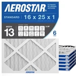 Aerostar 16X25X1 Merv 13 Air Filter, Count, Actual Size (15.75 24.75 0..... Fixed Price $78.60.