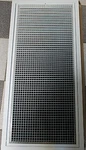 Return Air Grille Filter Hinged Egg Crate Kit Ducted Heating Con 1000X400MM. Fixed Price $90.02.