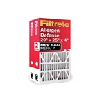 Filtrete 20X25X4 Air Filter Merv 11, Mpr 1000 Micro Allergen Defense 2-PACK, .... Fixed Price $84.35.