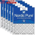 High Efficiency Air Filter Merv 12 Pleated Media Furnace Allergy Relief New. Fixed Price $92.78.
