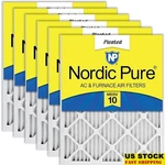 High Efficiency Air Filter 20X20 Pleated Allergies Compatible W/ & Furnace Us. Fixed Price $46.19.