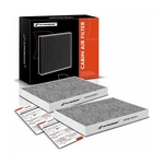 A-premium 2-PC Cabin Air Filter With Activated Carbon Compatible Wi... Fast Ship. Fixed Price $24.39.