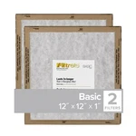 3M FPL10-2PK-24 Filtrete Synthetic Flat Panel Filter 12HX12WX1D In. (pack Of 24). Fixed Price $95.74.